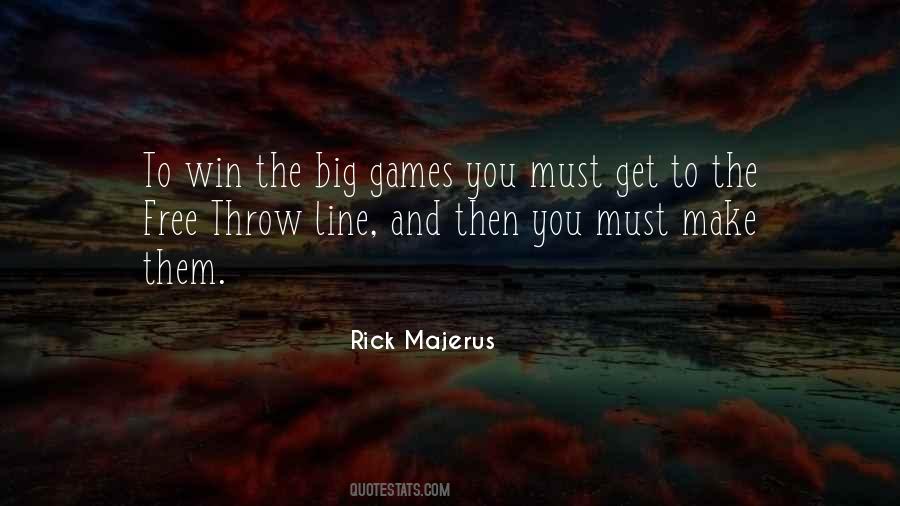 Quotes About Must Win Games #641874
