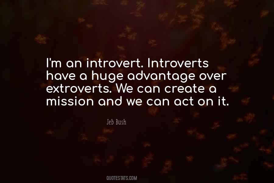 Quotes About Extroverts #1338344