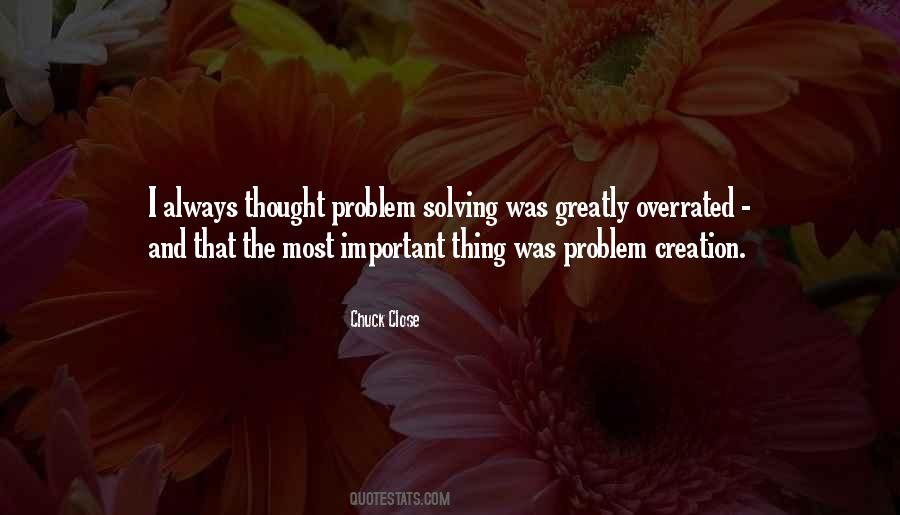 Important Problem Quotes #792384