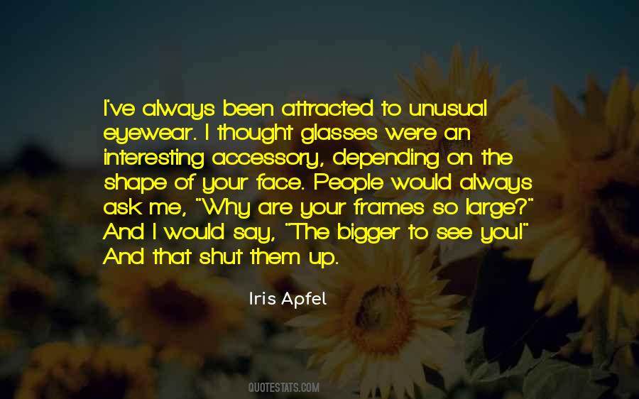 Quotes About Glasses #1274484