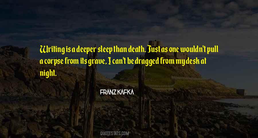 Sleep Death Quotes #139015