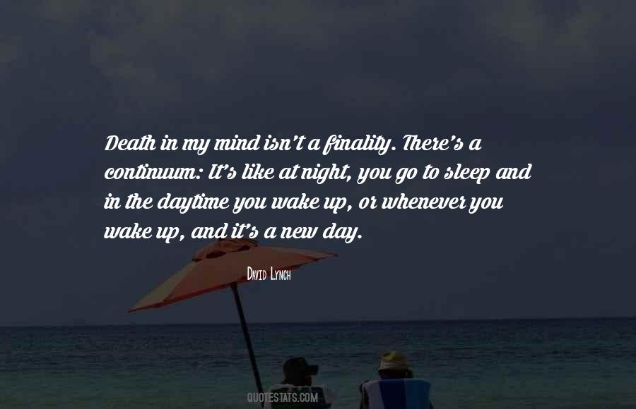 Sleep Death Quotes #205622