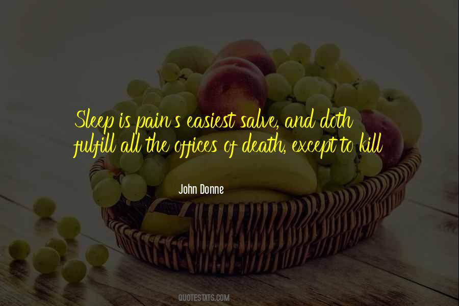 Sleep Death Quotes #242519