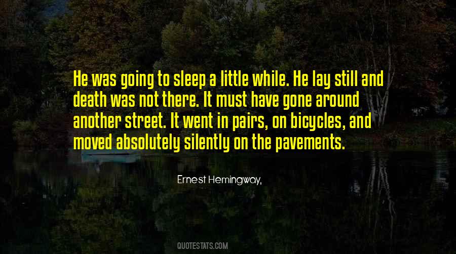 Sleep Death Quotes #297577