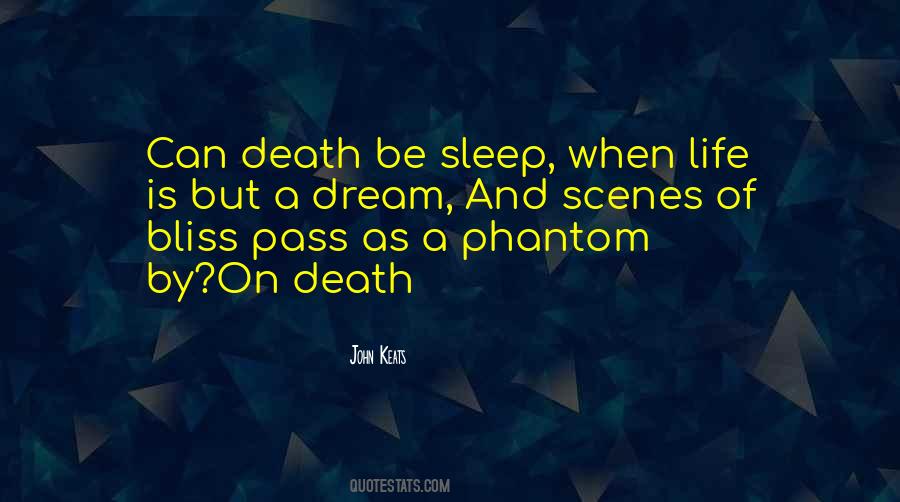 Sleep Death Quotes #432923