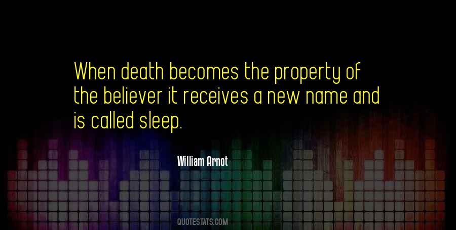 Sleep Death Quotes #448585