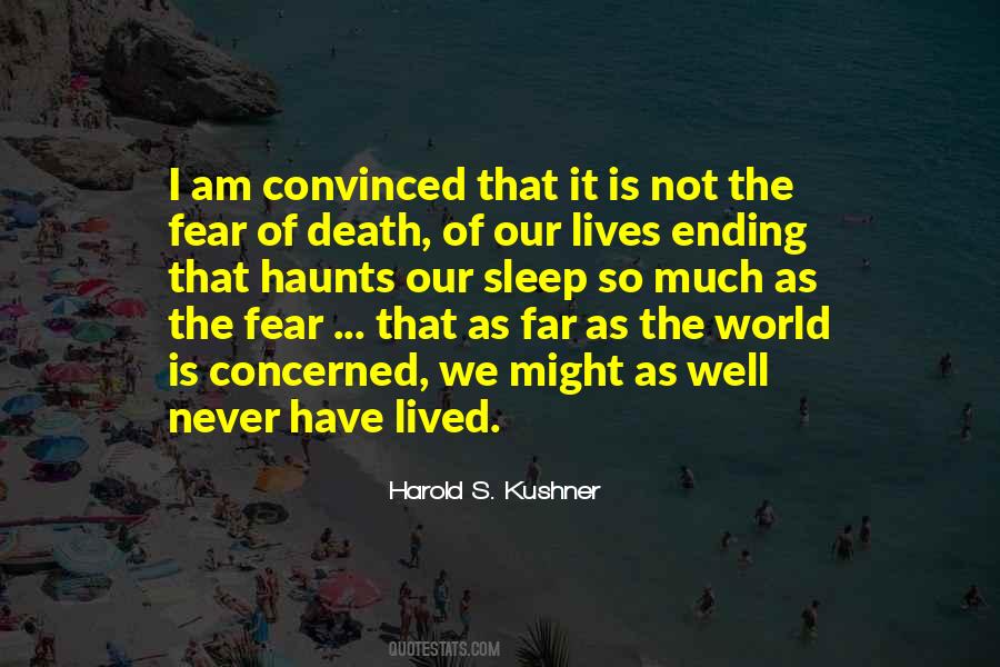 Sleep Death Quotes #520495