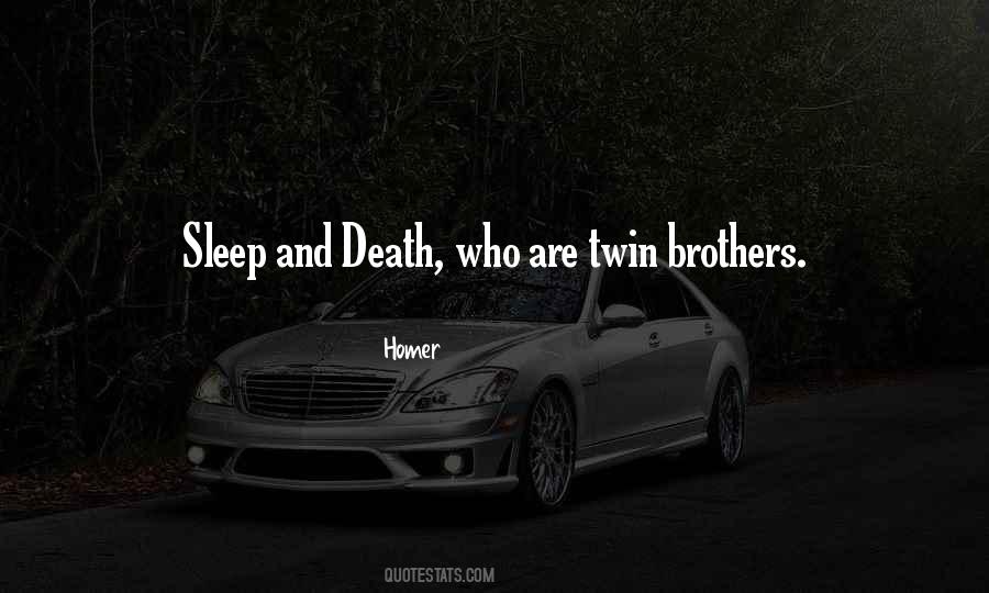 Sleep Death Quotes #525408