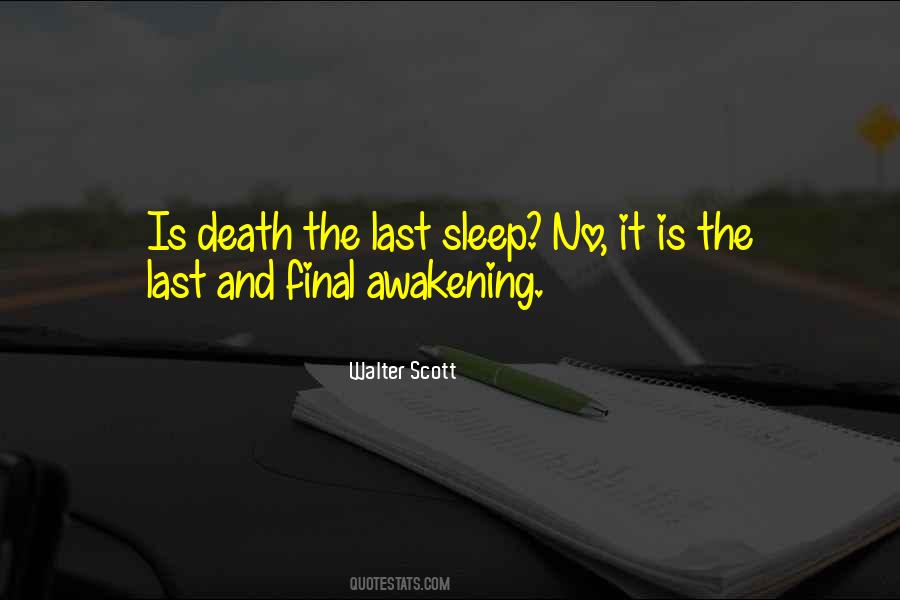 Sleep Death Quotes #558385