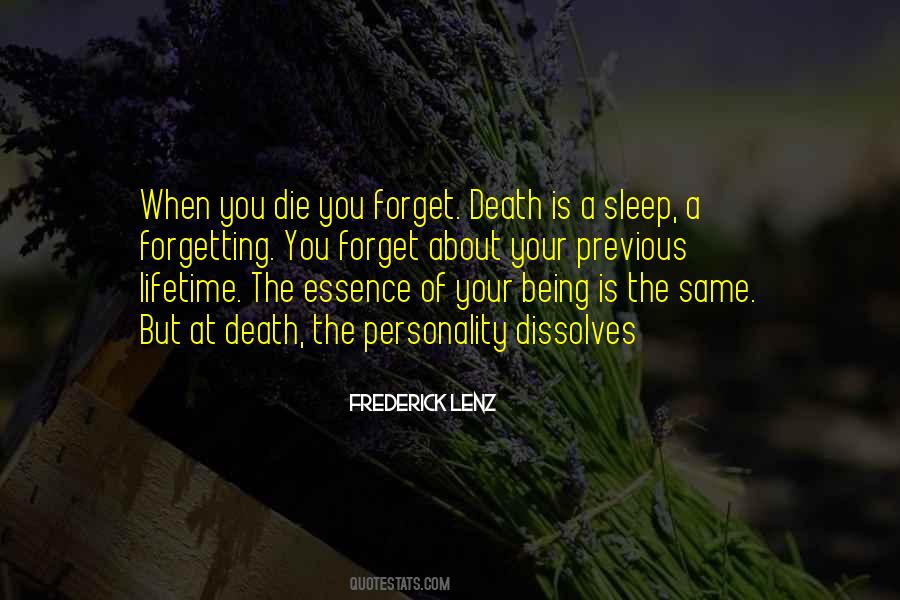 Sleep Death Quotes #598919