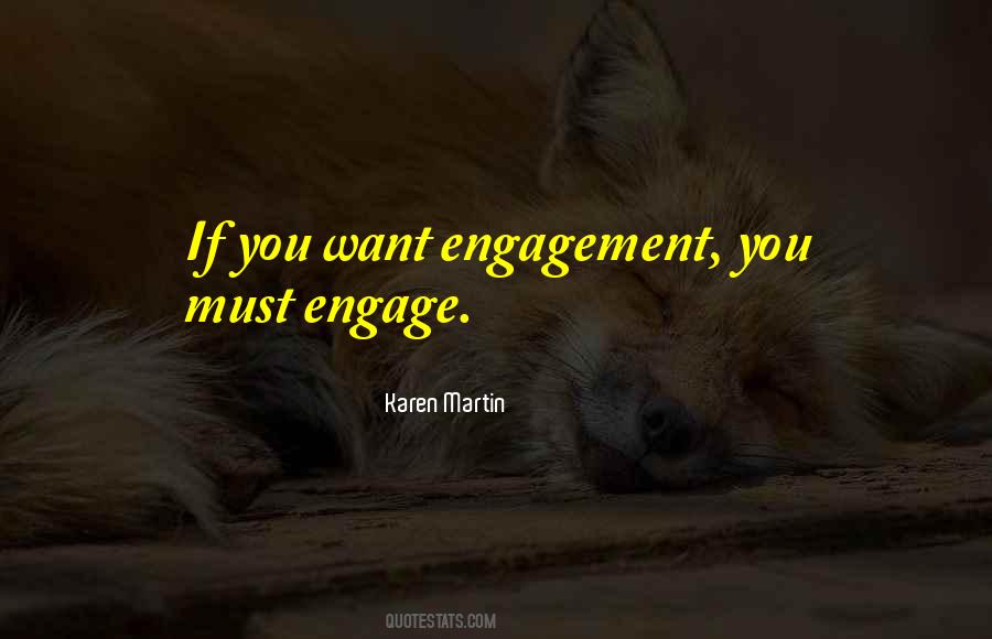 Quotes About Engagement #883230