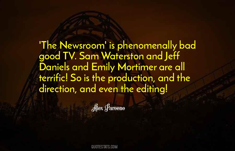 Quotes About Tv Production #693496