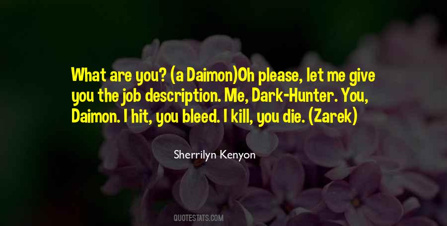 Dark Hunter Were Hunter Quotes #898891