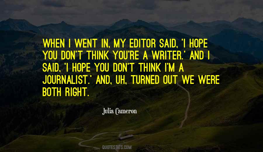 A Journalist Quotes #1048919