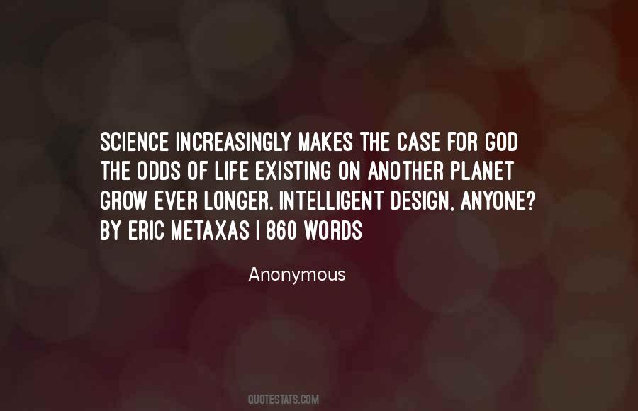 Quotes About Intelligent Design #1660036