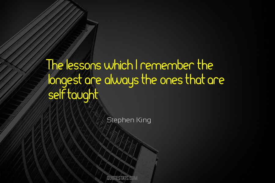 Quotes About Self Taught #1092065