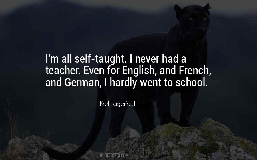 Quotes About Self Taught #1600462