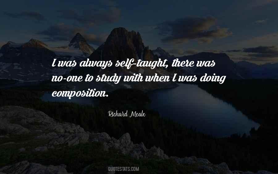Quotes About Self Taught #424340