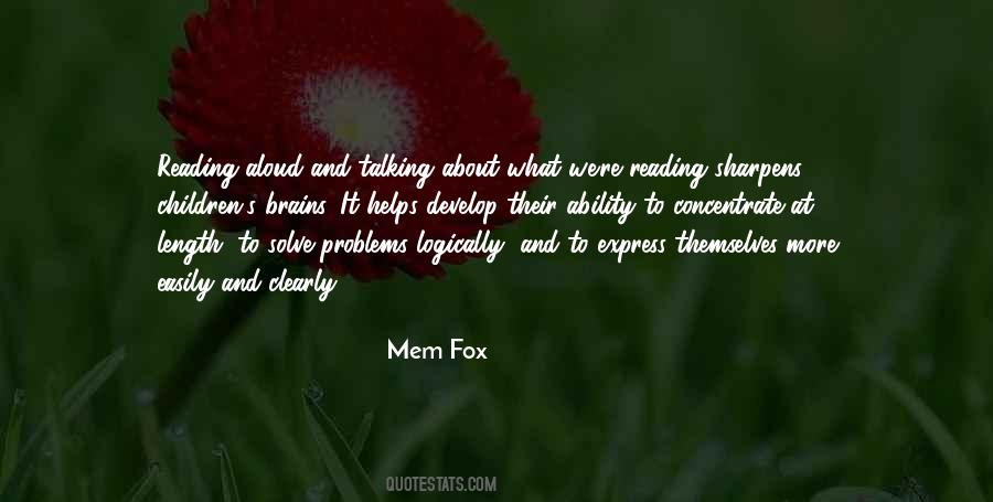 Quotes About Talking Out Problems #1270509