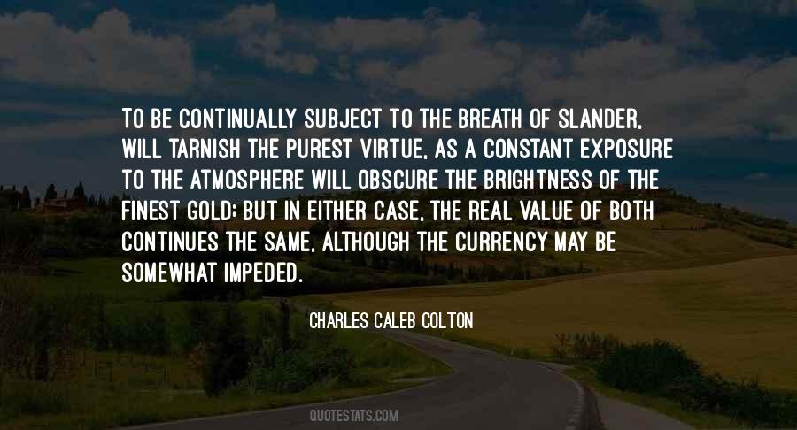 Value Of Virtue Quotes #1292025