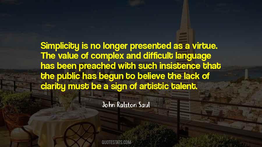 Value Of Virtue Quotes #1634382