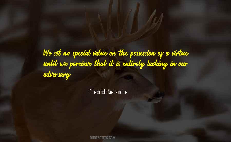 Value Of Virtue Quotes #339662