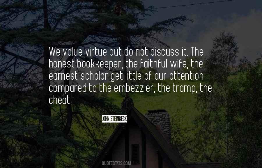 Value Of Virtue Quotes #422679
