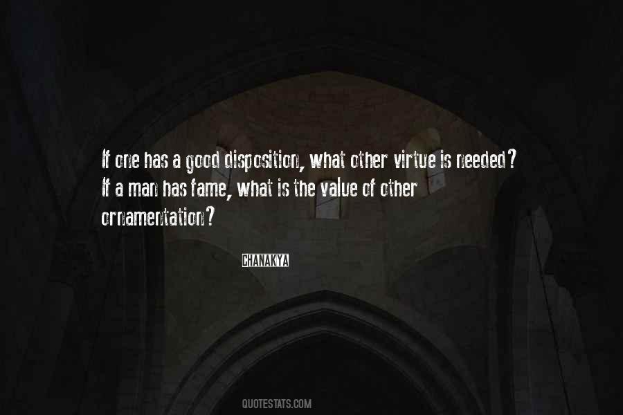 Value Of Virtue Quotes #468125