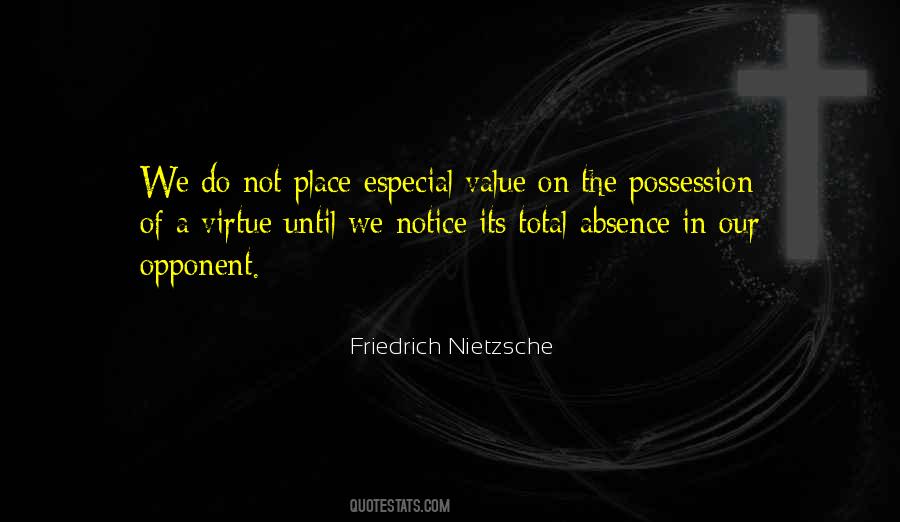 Value Of Virtue Quotes #809858