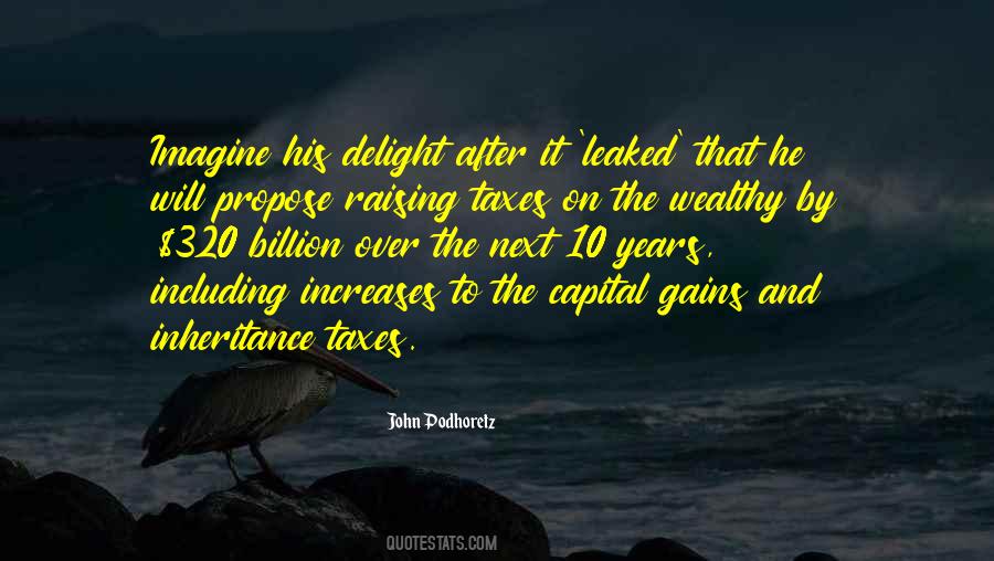 Quotes About Raising Taxes #1577829