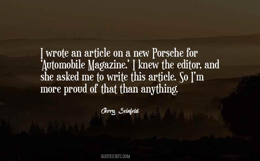 Quotes About Porsche #1845179