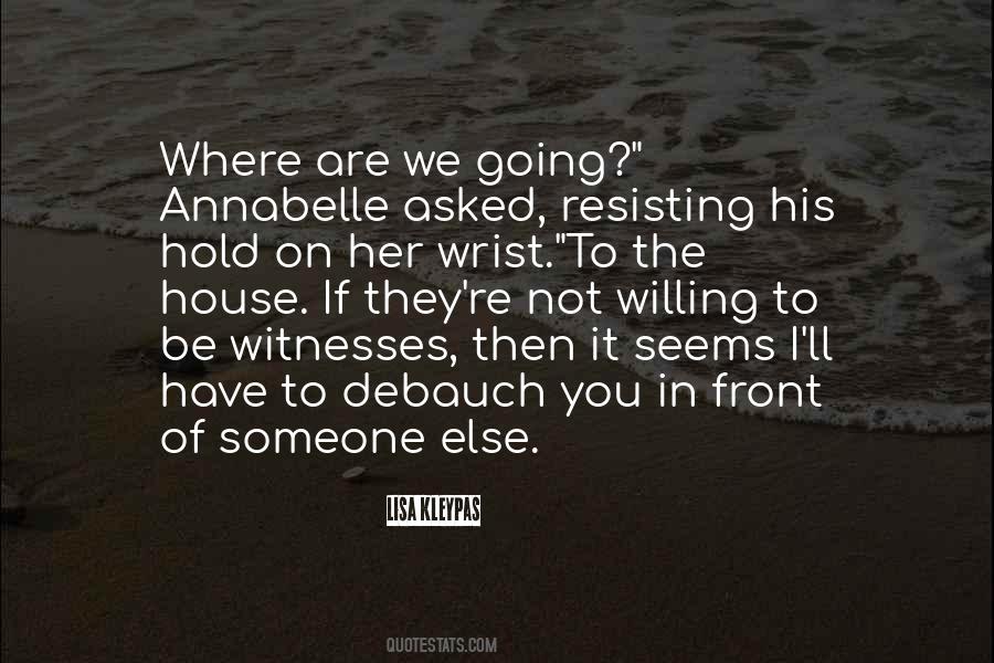 Quotes About Annabelle #1127747