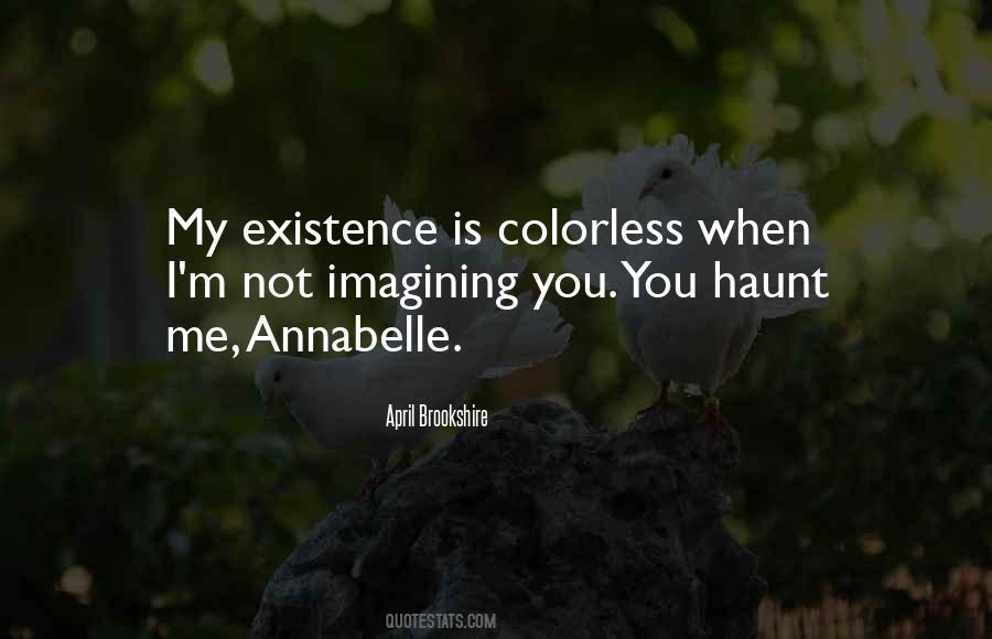 Quotes About Annabelle #927469