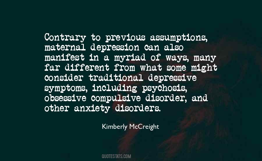 Quotes About Anxiety And Depression #1017664