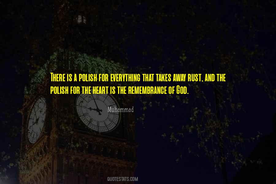 Remembrance God Quotes #1344259
