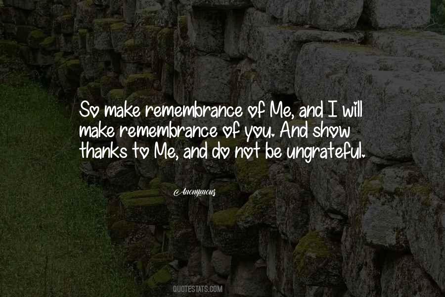 Remembrance God Quotes #216364