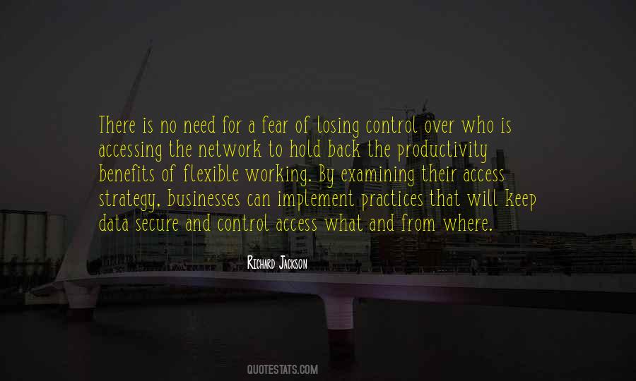 Quotes About Fear And Control #1235597