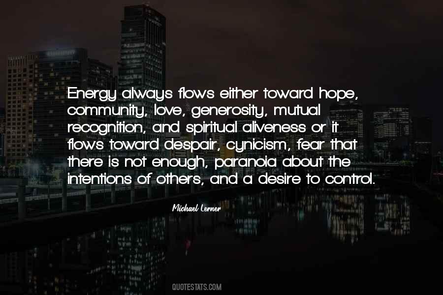 Quotes About Fear And Control #125612