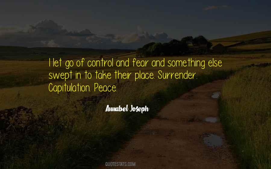 Quotes About Fear And Control #201473