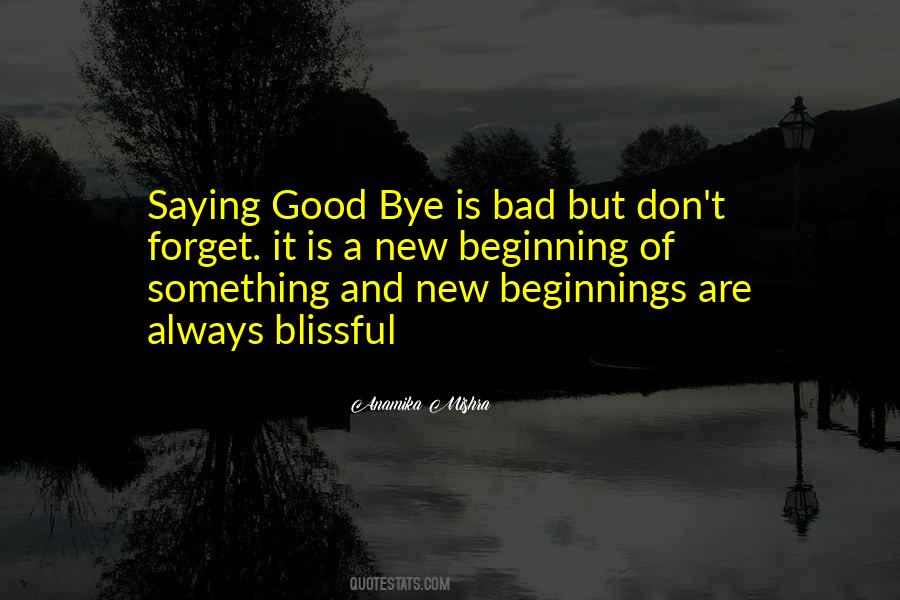 Quotes About Endings New Beginnings #1416456