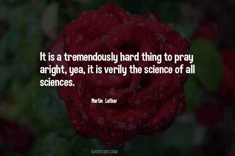 Pray Hard Quotes #1702770