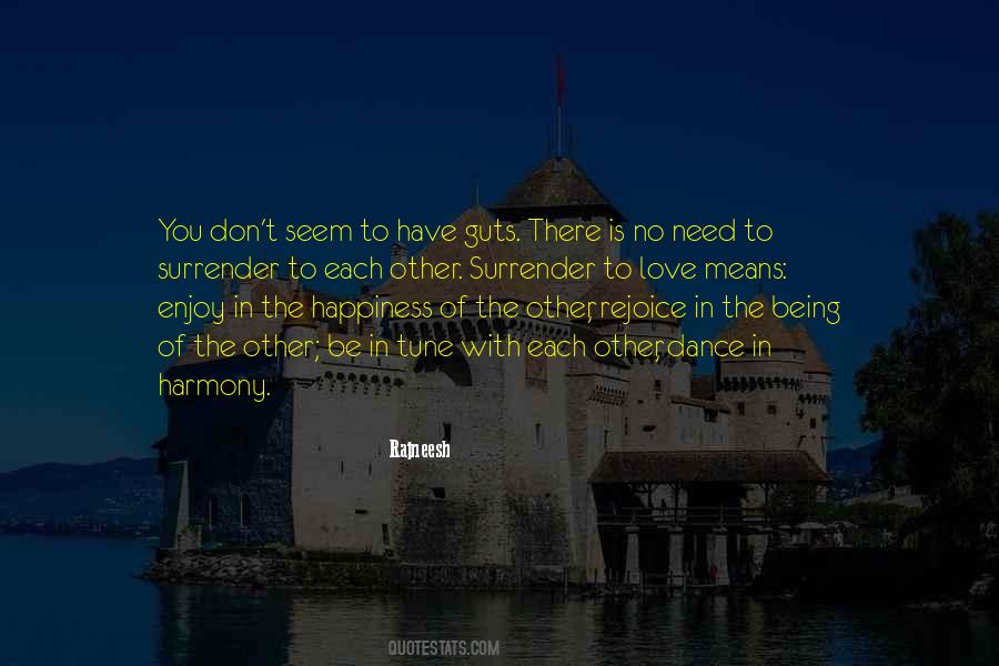 Being In Harmony Quotes #100404
