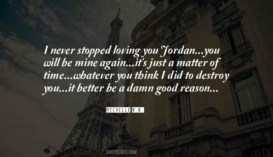 Quotes About Jordan #1394695