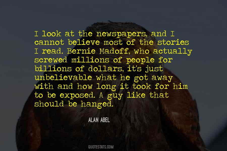 Quotes About Madoff #1745880