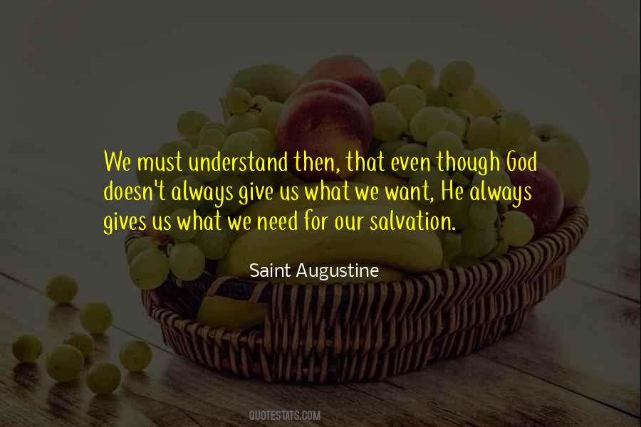 Quotes About God Giving You What You Need #959084