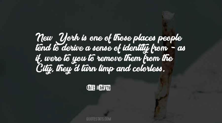 Sense Of Identity Quotes #1444690