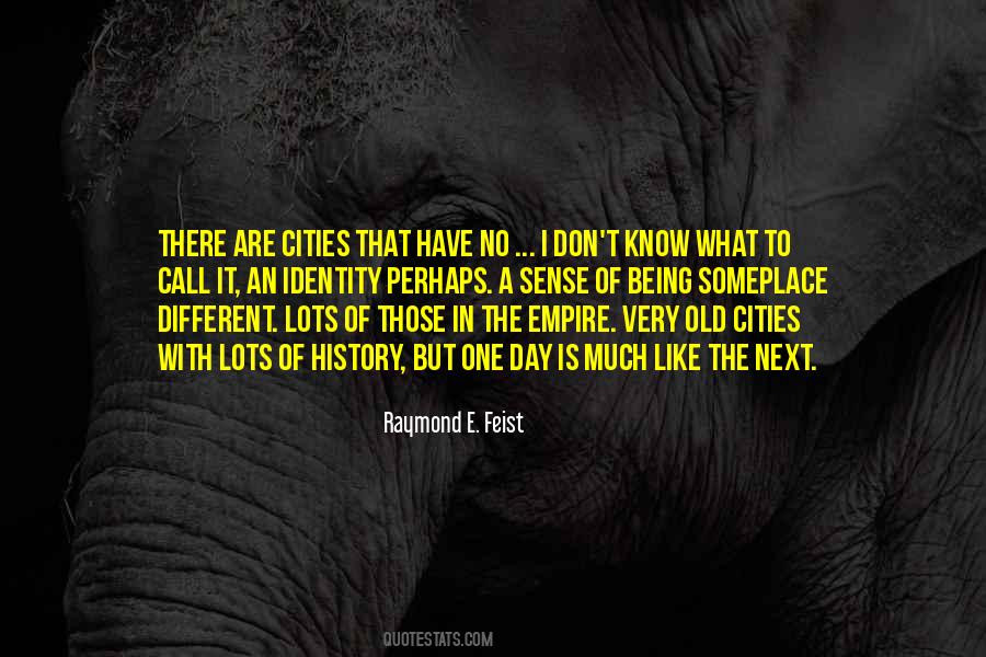 Sense Of Identity Quotes #917149