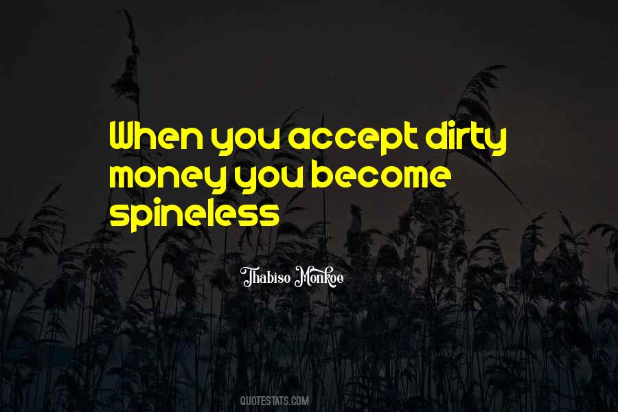 Quotes About Spineless #476949