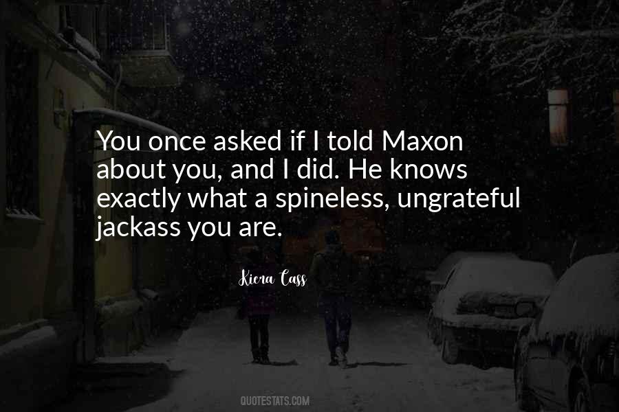 Quotes About Spineless #762418