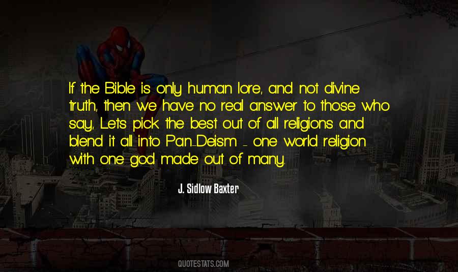 Quotes About The Truth Of The Bible #1623294